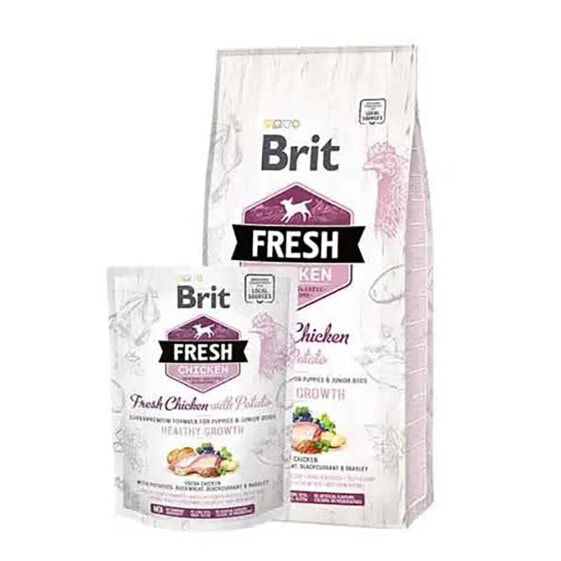 BRIT Fresh 12kg puppy healthy growth chicken potato