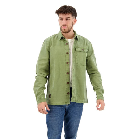 SUPERDRY Vintage Military long sleeve shirt refurbished