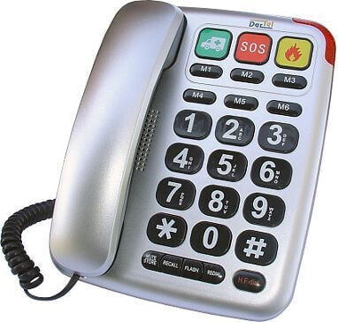 Телефон стационарный Dartel LJ-300, черный