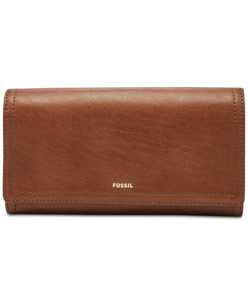 Logan Leather Flap Wallet