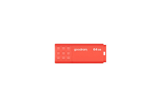 GoodRam UME3 - 64 GB - USB Type-A - 3.2 Gen 1 (3.1 Gen 1) - 60 MB/s - Cap - Orange