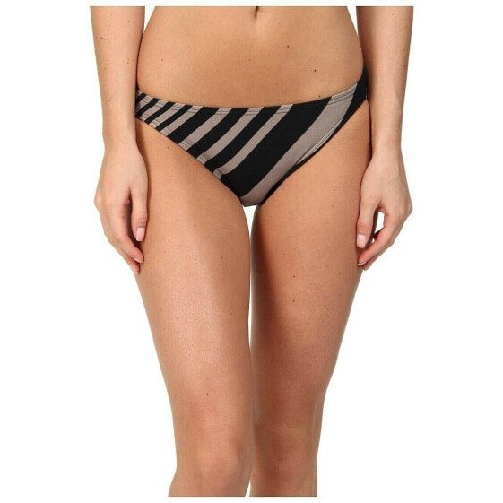 DKNY Stripe To Stripe Classic Bikini Bottom Multi Color Summer Swimwear Size L
