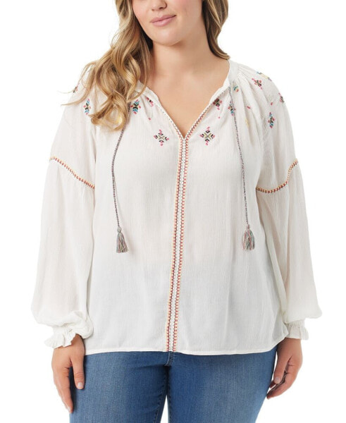 Trendy Plus Size Lissy Embellished Top