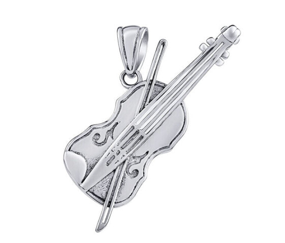 Silver Vivaldi violin pendant JJJ2183P