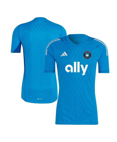 Футболка вратарская adidas Blue Charlotte FC 2023 Replica для мужчин