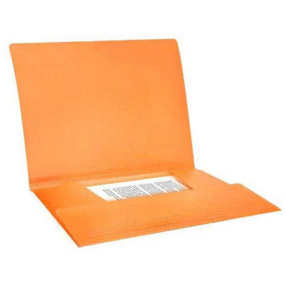 LIDERPAPEL Folder with rubber flaps polypropylene DIN A4 opaque fluor