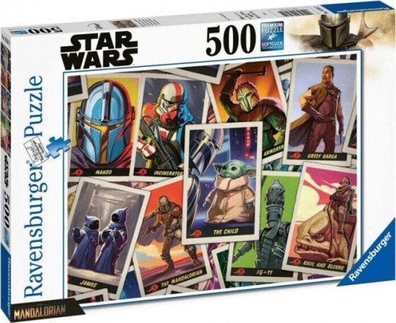 Ravensburger Puzzle 500 elementów Mandalorian (165612)