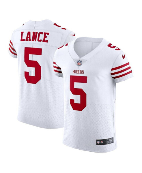 Men's Trey Lance White San Francisco 49ers Vapor Elite Jersey