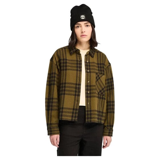 TIMBERLAND Midweight Flannel Pocket long sleeve shirt