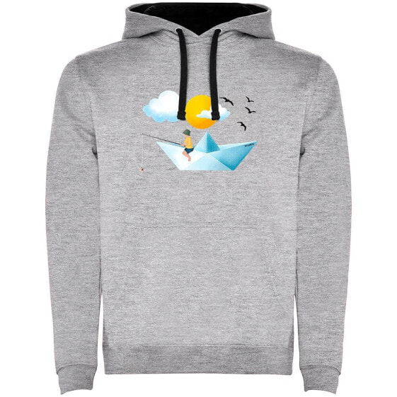 KRUSKIS Paper Boat Two-Colour hoodie