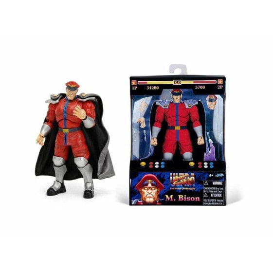 Сочлененная фигура Street Fighter M. Bison 15 cm