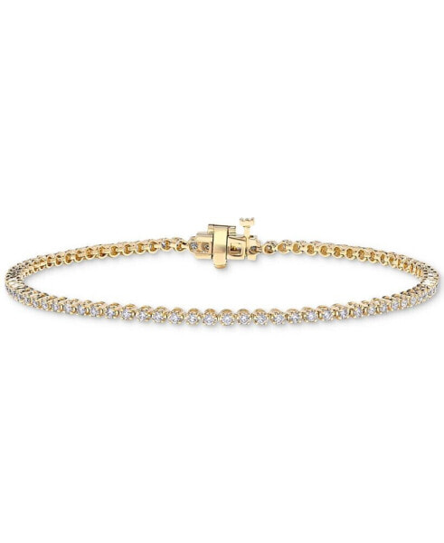 Браслет Macy's Diamond Classic, 14k Gold