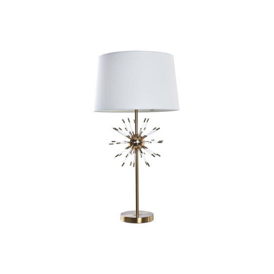 Настольная лампа декоративная DKD Home Decor Золотой Металлический Белый 41 x 41 x 80 см 220 В 50 Вт
