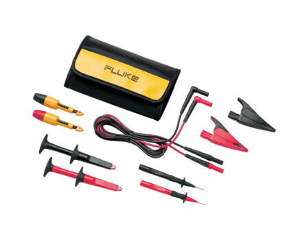 Fluke TLK-281-1 - Test lead - probe & clip set - Black - Red - yellow - 60 V