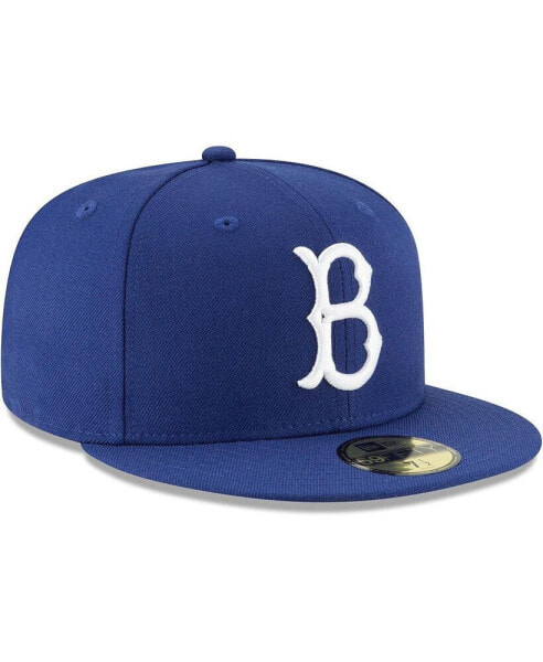 Men's Royal Brooklyn Dodgers Cooperstown Collection Wool 59fifty Fitted Hat