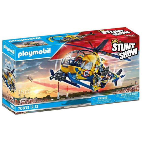 Конструктор Playmobil PLAYMOBIL Air Stuntshow Helicopter Film Shoot