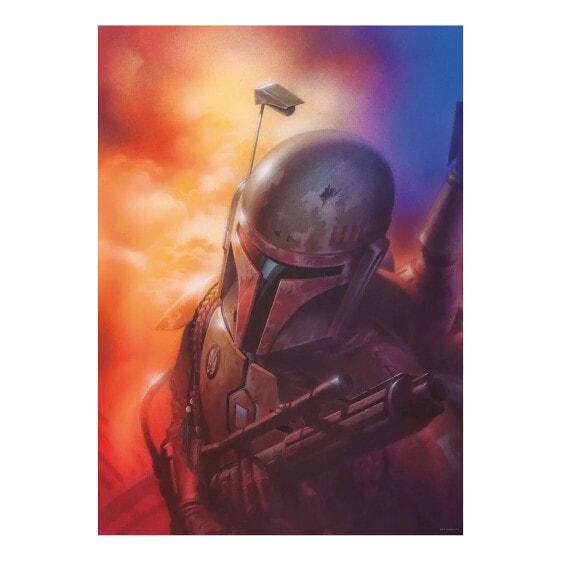 Wandbild Star Wars Mandalorian