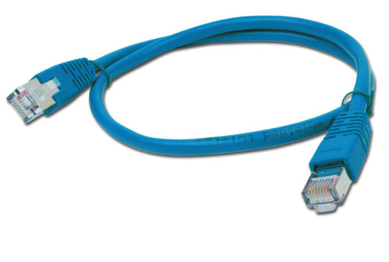 Gembird PP22-1M/B - 1 m - Cat5e - RJ-45 - RJ-45