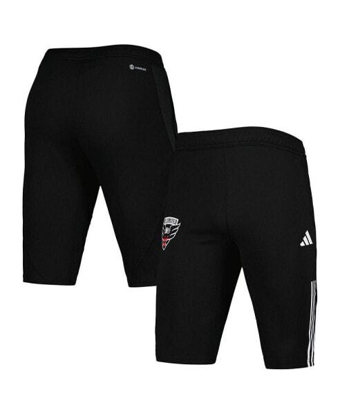 Men's Black D.C. United 2023 On-Field Training AEROREADY Half Pants