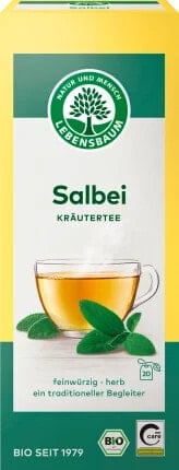 Kräutertee Salbei (20 Beutel), 30 g