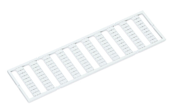 WAGO 793-5603, Terminal block markers, 100 pc(s), White