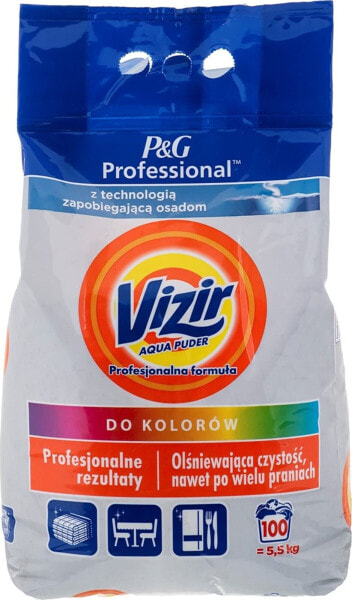 Vizir PROSZEK DO PRANIA VIZIR COLOR AF 5.5KG 100 PR 2515