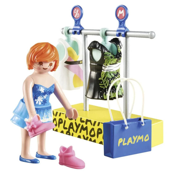 PLAYMOBIL Shopping Construction Game