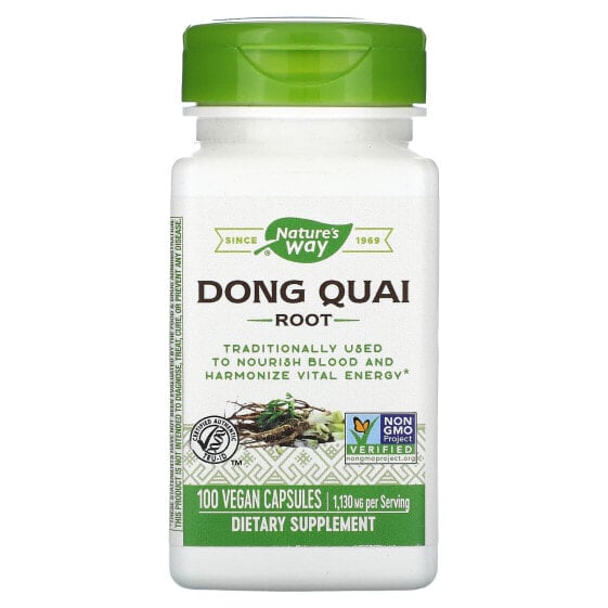 Dong Quai Root, 1,130 mg, 100 Vegan Capsules (565 mg per Capsule)