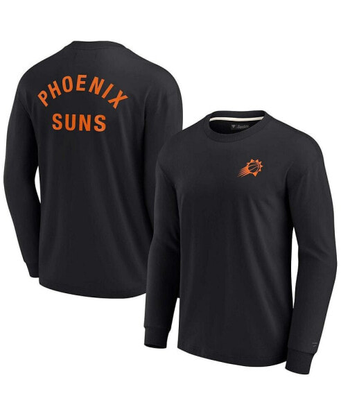 Men's and Women's Signature Black Phoenix Suns Super Soft Long Sleeve T-shirt