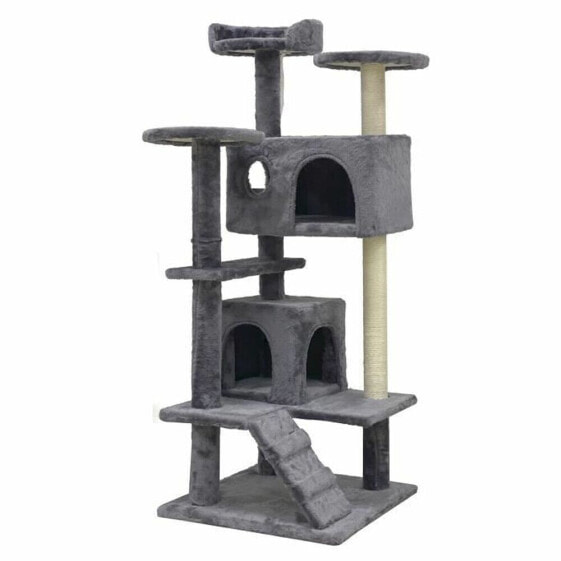 Когтеточка для котов BigBuy Pets Suzi Серый 50 x 50 x 125 cm