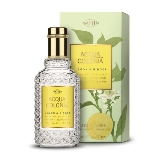 4711 Acqua Colonia Lemon & Ginger 50 ml eau de cologne unisex