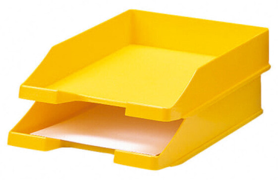 HAN Standard letter tray C4 - Plastic - Red - Yellow - C4 - Letter - 255 x 348 x 65 mm