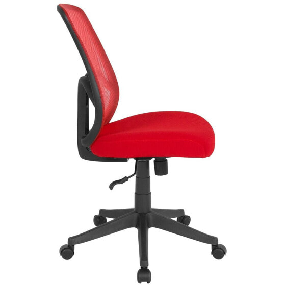 Salerno Series High Back Red Mesh Chair
