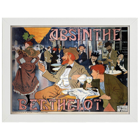 Bilderrahmen Poster Absinthe Berthelot