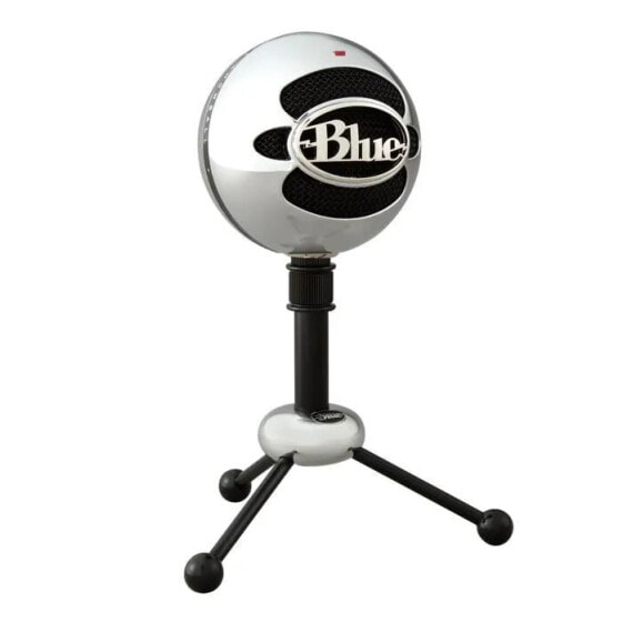Blue Snowball USB-Mikrofon fr Aufnahme, Streaming, Podcasting, Gaming auf PC und Mac - Aluminium