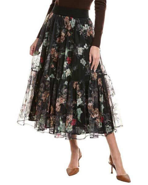 Юбка Gracia Mesh Floral Midi