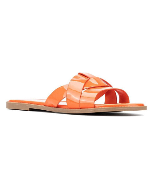 Women's Tiana Wide Width Flats Sandal