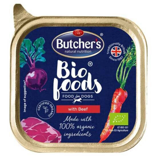 BUTCHER´S Bio Pate With Beef And Veal 150g Wet Dog Food