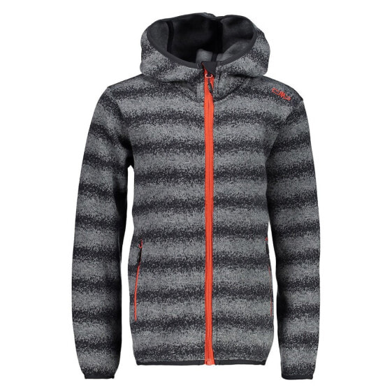 Толстовка CMP Knit Tech Fleece Hooded Jacket 39H0964