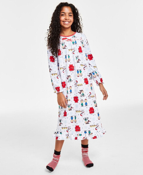 Пижама PEANUTS Little Girls Pullover Nightgown