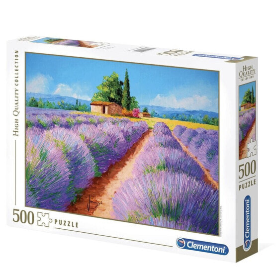 CLEMENTONI Lavender Scent High Quality Puzzle 500 Pieces