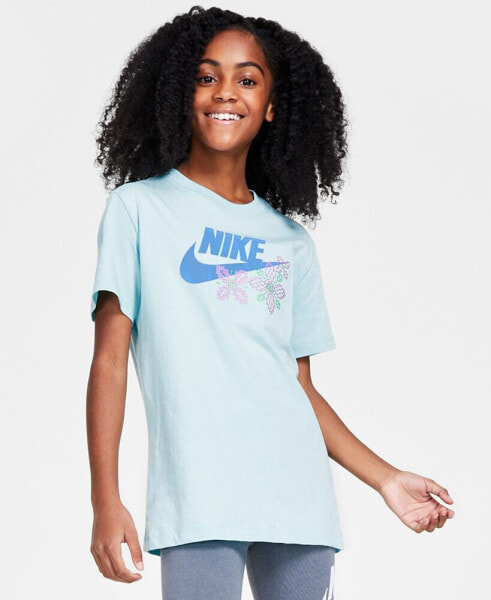Футболка Nike Sportswear Girls Cotton
