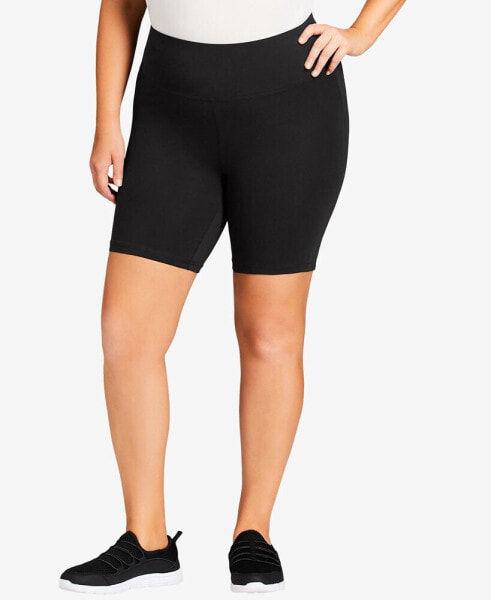 Plus Size Pima Bike Shorts