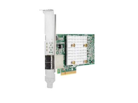 HPE SmartArray E208e-p SR Gen10 - SAS - Serial ATA - PCI Express x8 - 0 - 1 - 5 - 10 - 12 Gbit/s