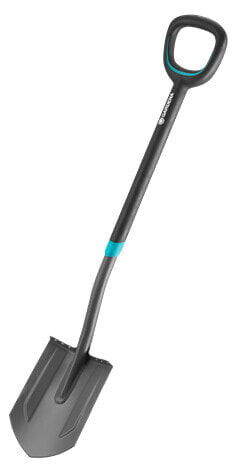 Gardena 17012-20 - Drainage shovel - Steel - Black - D-shaped - Monochromatic