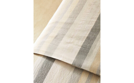 Striped flat sheet