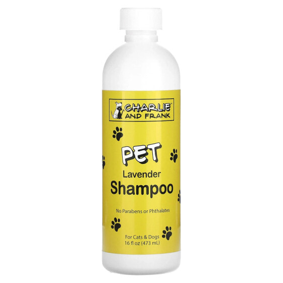 Pet Shampoo, For Cats & Dogs, Lavender, 16 fl oz (473 ml)