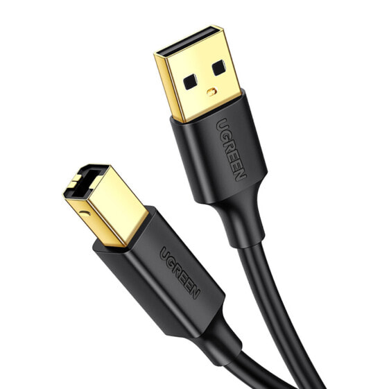 Kabel przewód USB Typ B do drukarki męski - USB 2.0 męski 480Mbps 2m czarny