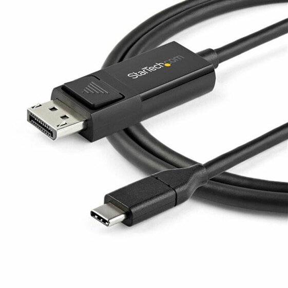 Адаптер USB C—DisplayPort Startech CDP2DP1MBD Чёрный 1 m