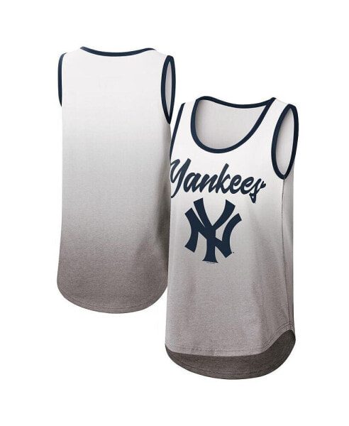 Women's White New York Yankees Logo Opening Day Tank Top